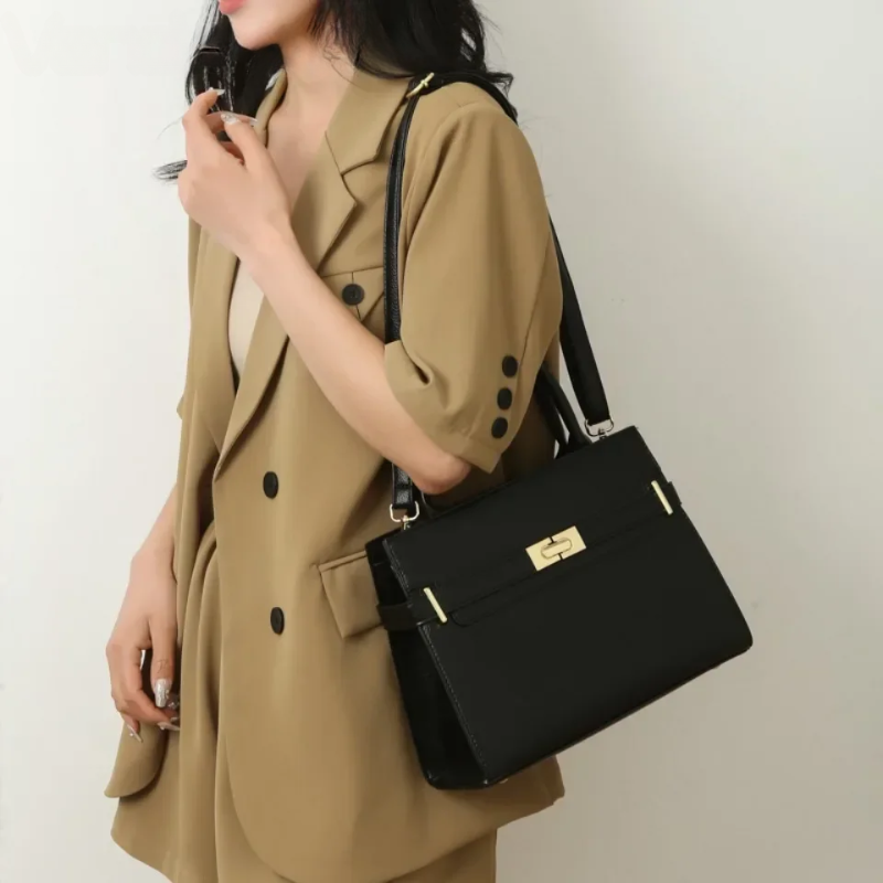 3 sets o 1 bolso grande de bolsas para mujeres bolsos de gran capacidad de gran capacidad de lujo bolsas cruzadas de hombro de monedas de monedas pequeñas de cuero de calidad caliente