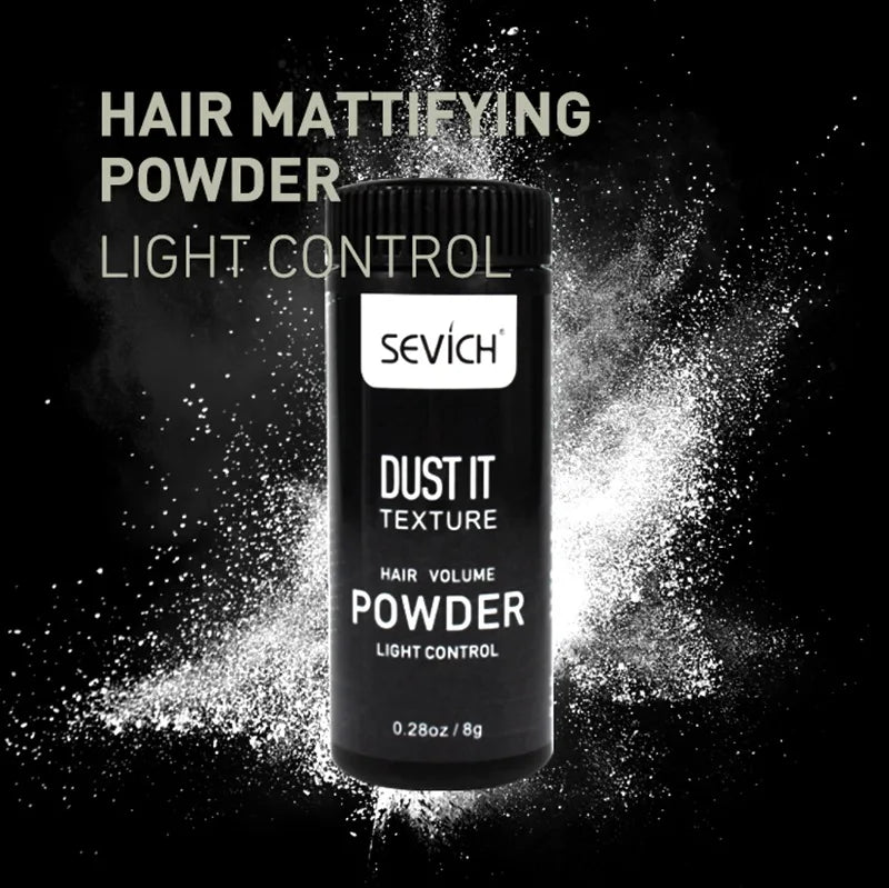 8g Volumización de peinado Polvo Textura de cabello Polvo Polvo Finisco Finiso peinado con cabello matificante Polvo unisex