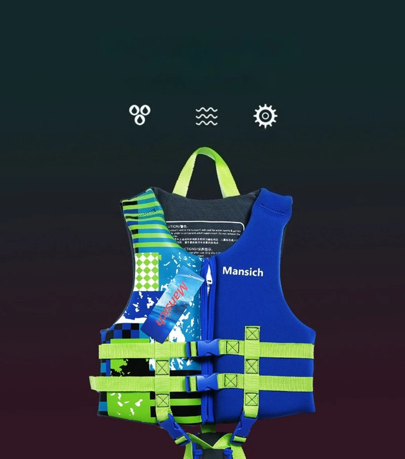 Gilet de baignade à haute flottance pour enfants, à dérive extérieur d'été, à noyer la prévention du gilet de sauvetage pour enfants