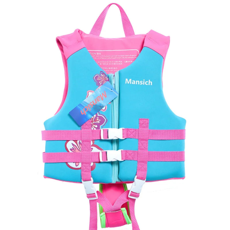High Appearance Children's High Buoyancy Swimming Vest, Summer Outdoor Drifting, Drowning Prevention Children's Life Jacket