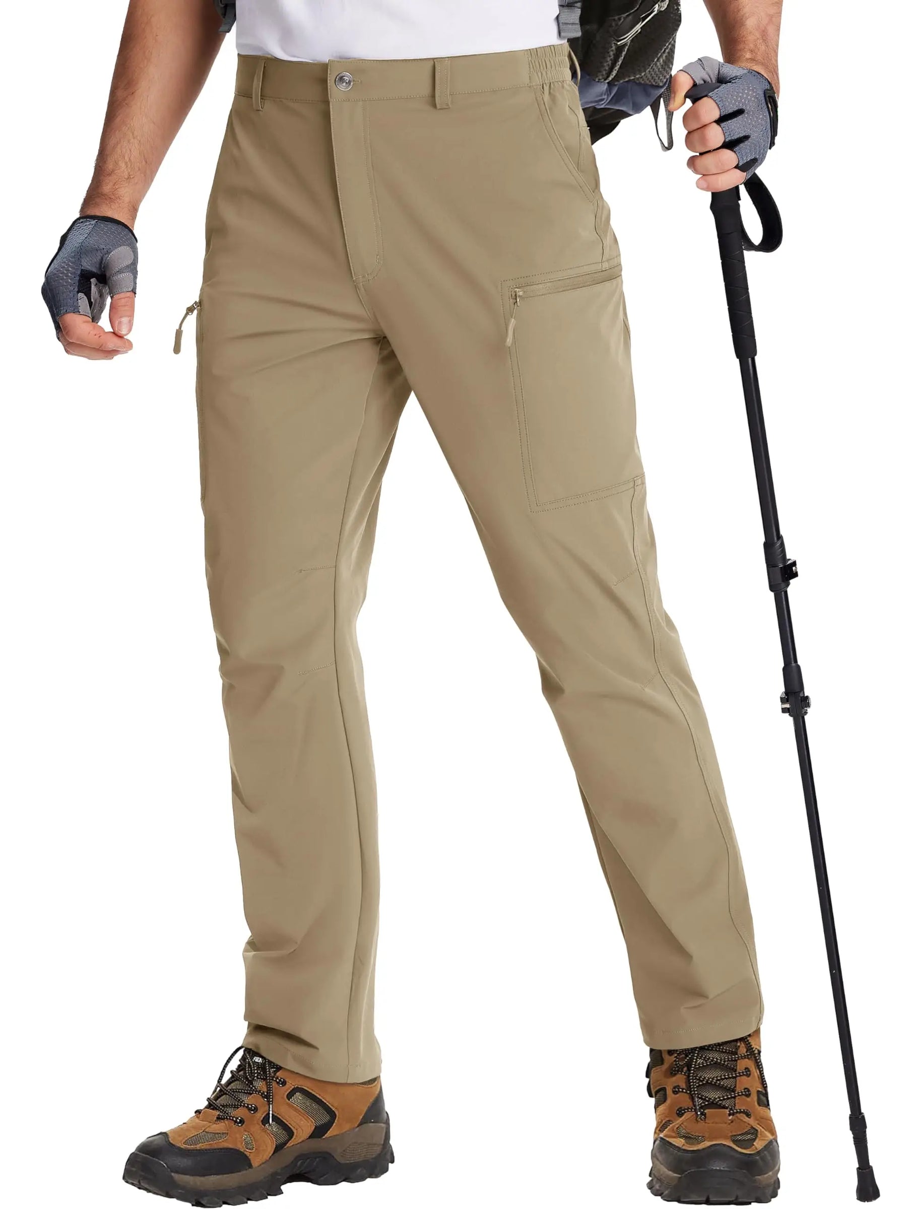 MIAMI TAC -Pants - Men's Lightweight Quick-Dry Hiking Pants – Waterproof & Cargo Style