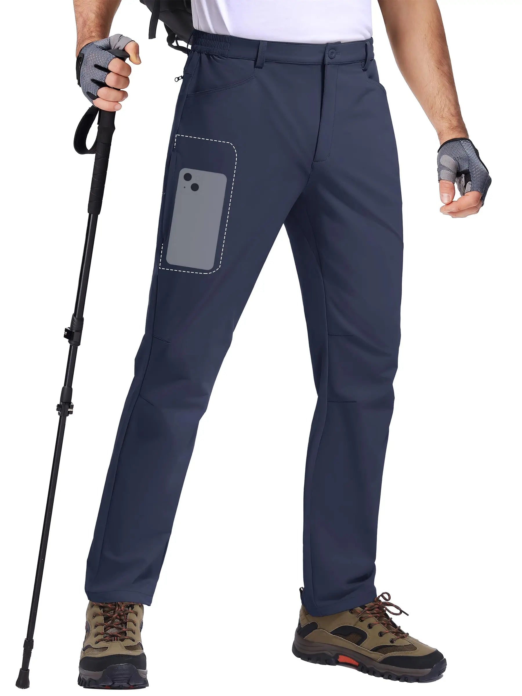 Pantalones de senderismo de secado rápido de Miami Tacmen: liviano, elástico e impermeable