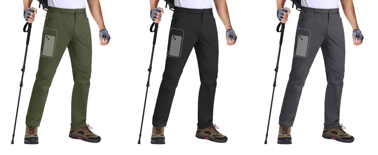 Pantalones de senderismo de secado rápido de Miami Tacmen: liviano, elástico e impermeable