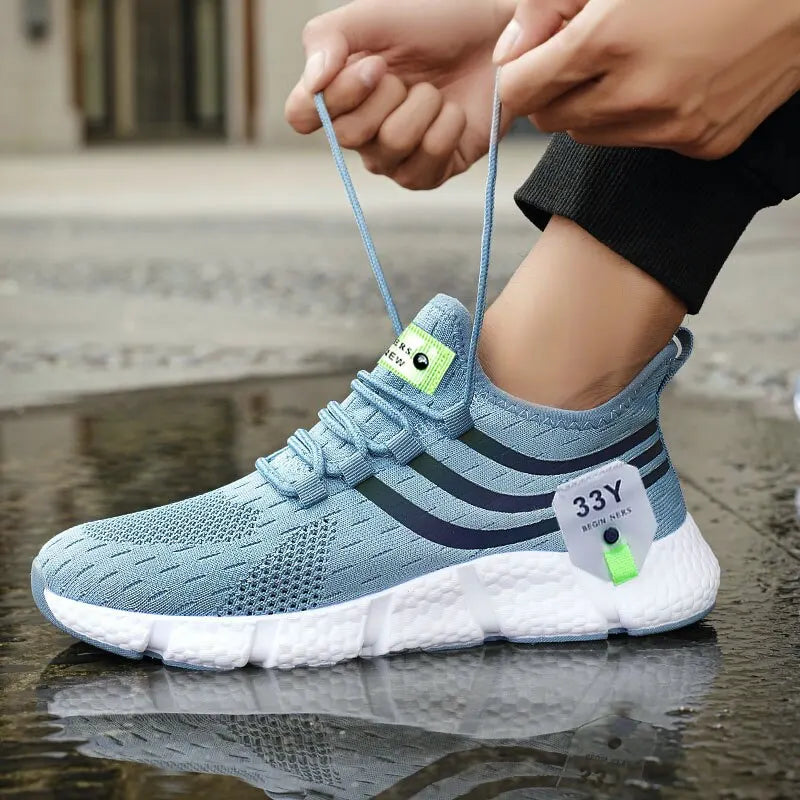 Sneakers en maille légère unisexe - respirant et sportif