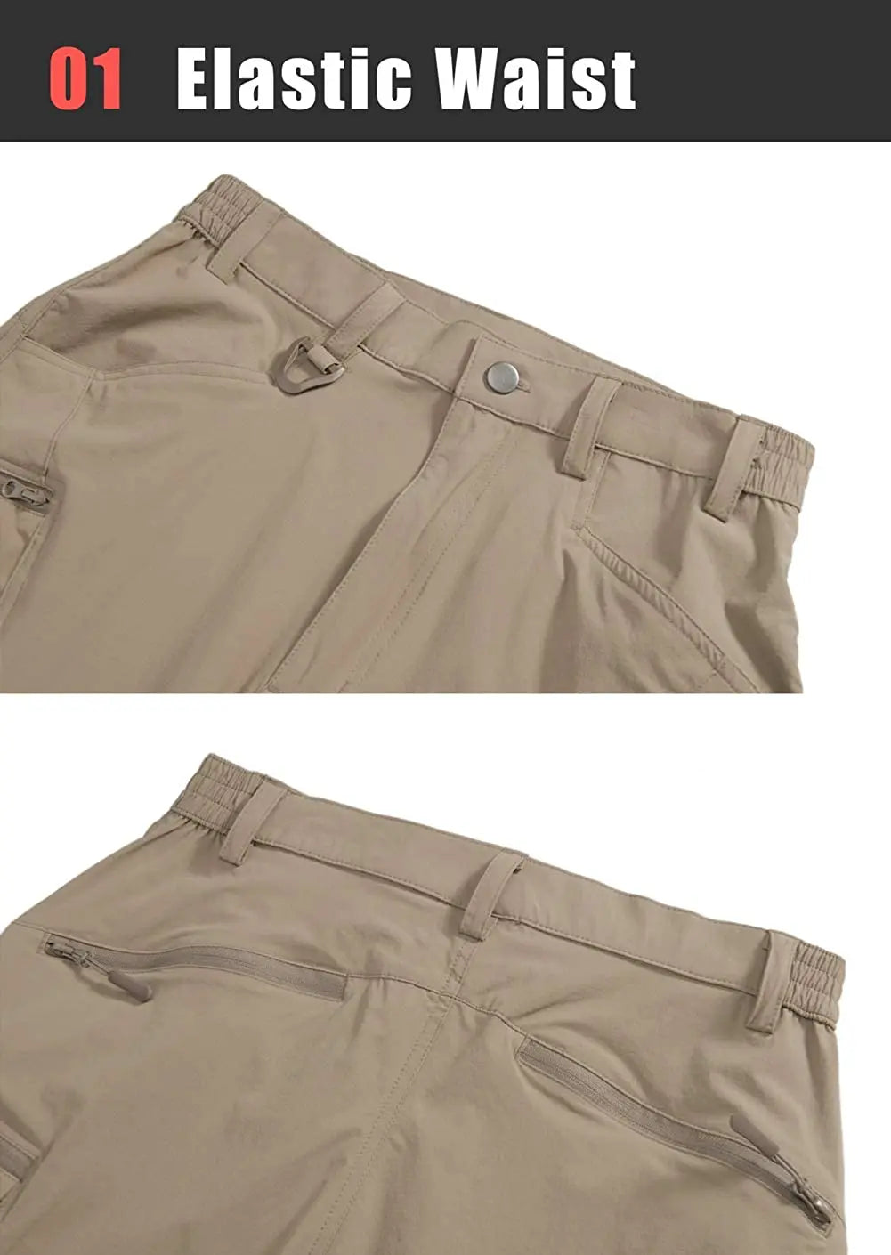 MIAMI TAC -Pants -Quick-Dry Outdoor Cargo Pants for Men – Lightweight, Durable, Multi-Pocket