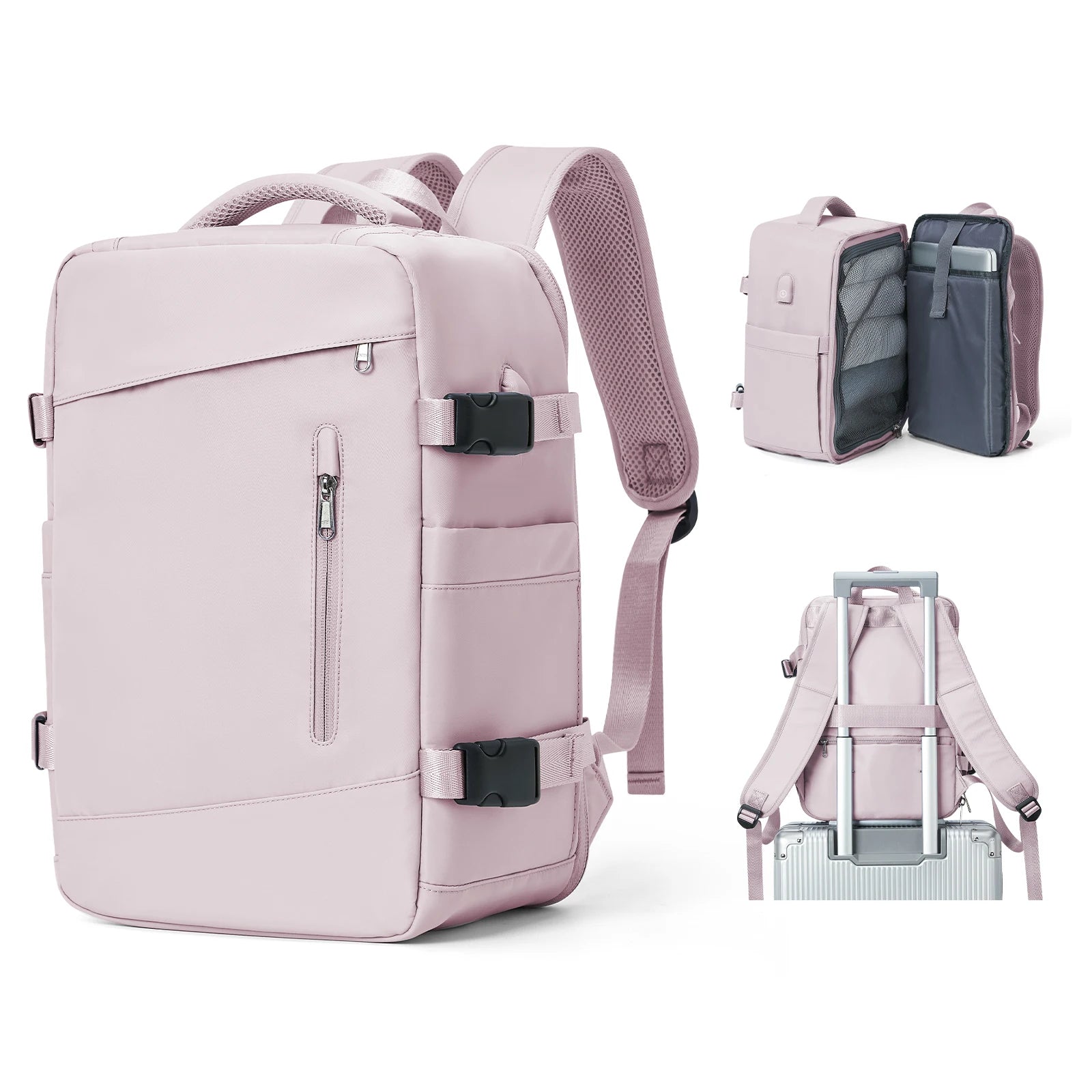Door luchtvaartmaatschappijen goedgekeurde reistas – 40x20x25 cm handbagage voor Ryanair & Wizz Air