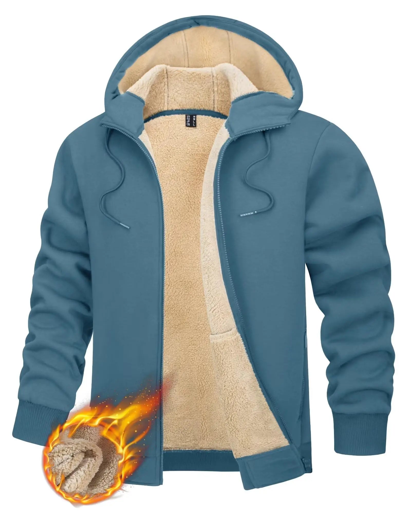 Condemo sherpa de Miami Tac-Men-Comodidad a prueba de viento, cálida y completa