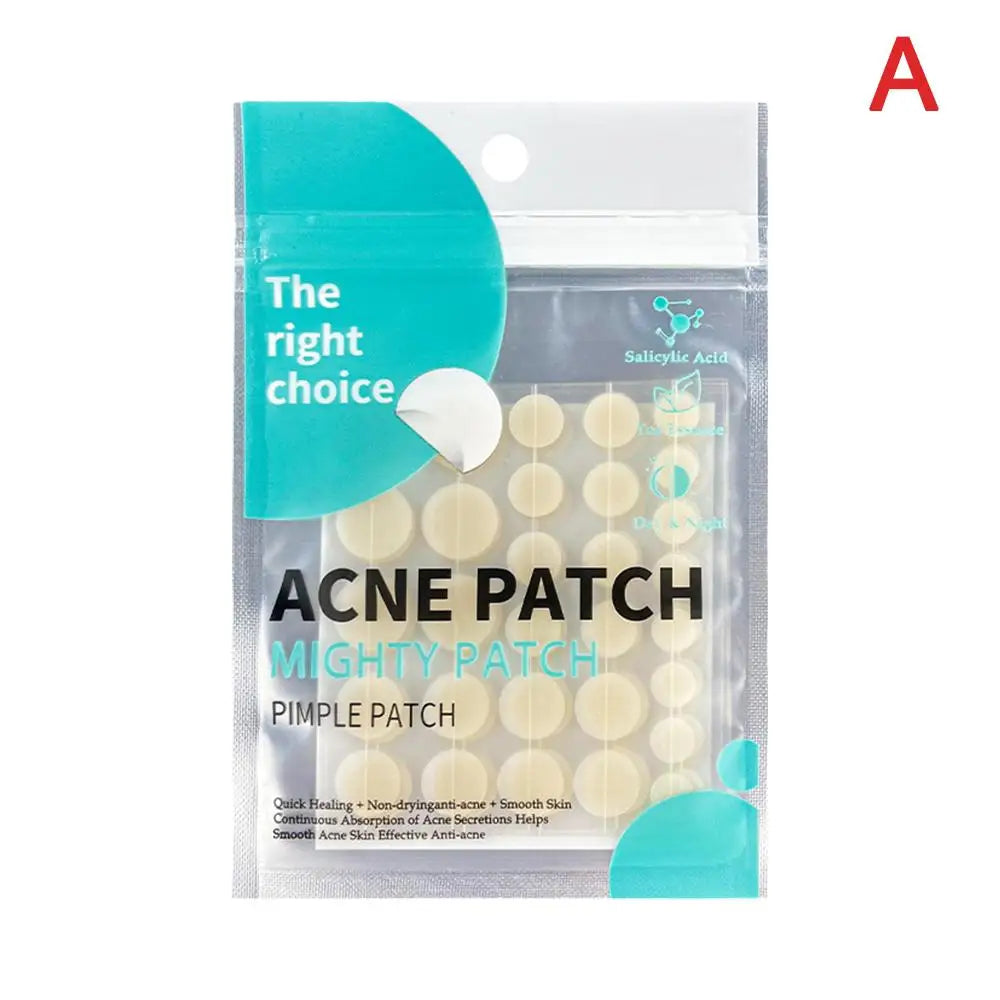 30 PCS Patches de l'acné hydrocolloïde invisible - Retabolique étanche à bouces