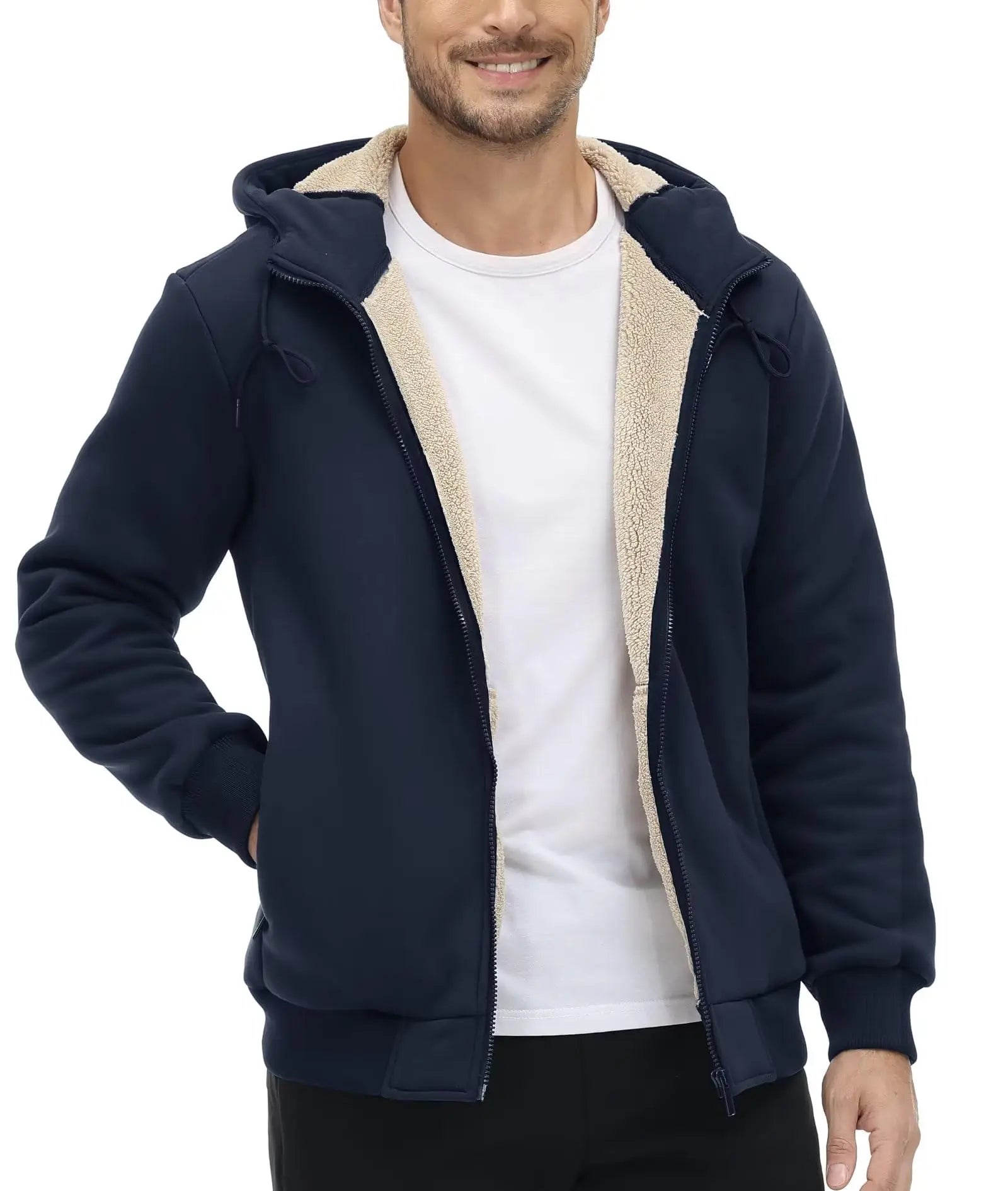 Condemo sherpa de Miami Tac-Men-Comodidad a prueba de viento, cálida y completa