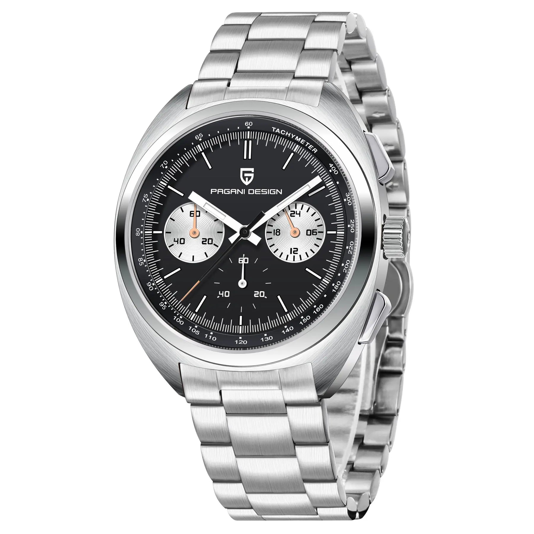 Miami Design VK63 -Luxury Men's Watch | Cronógrafo deportivo con vidrio de zafiro y movimiento de cuarzo