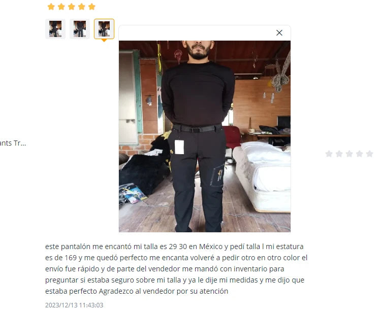 Pantalones tácticos de senderismo táctico para hombres: protección impermeable, seca rápida y UV