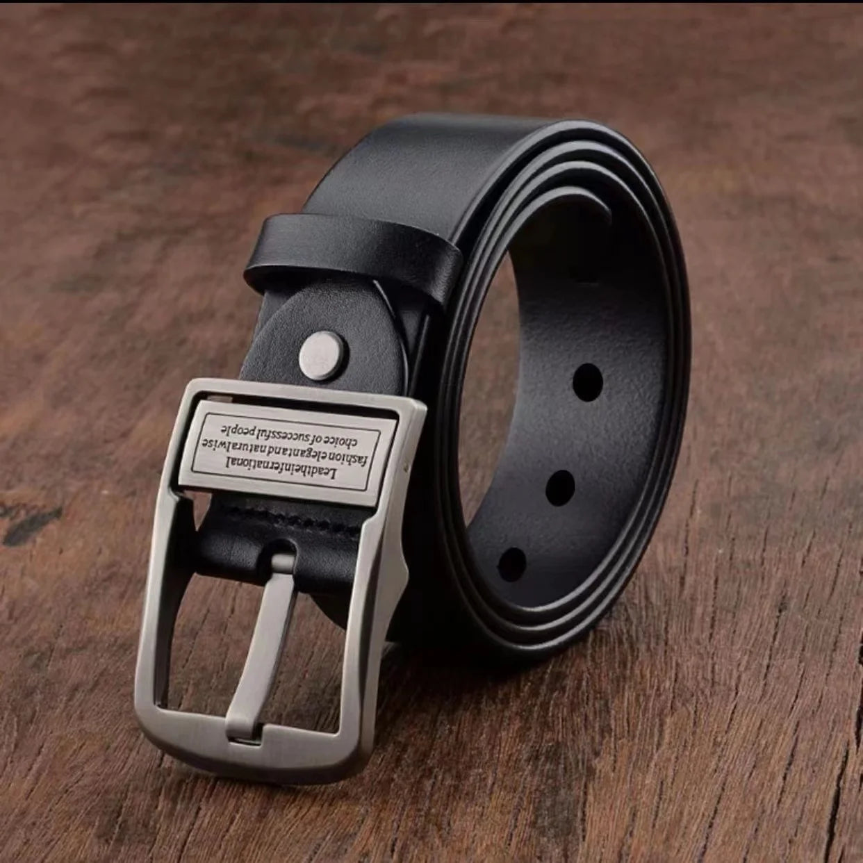 Genuine Leather Men’s Belt – Business & Casual
