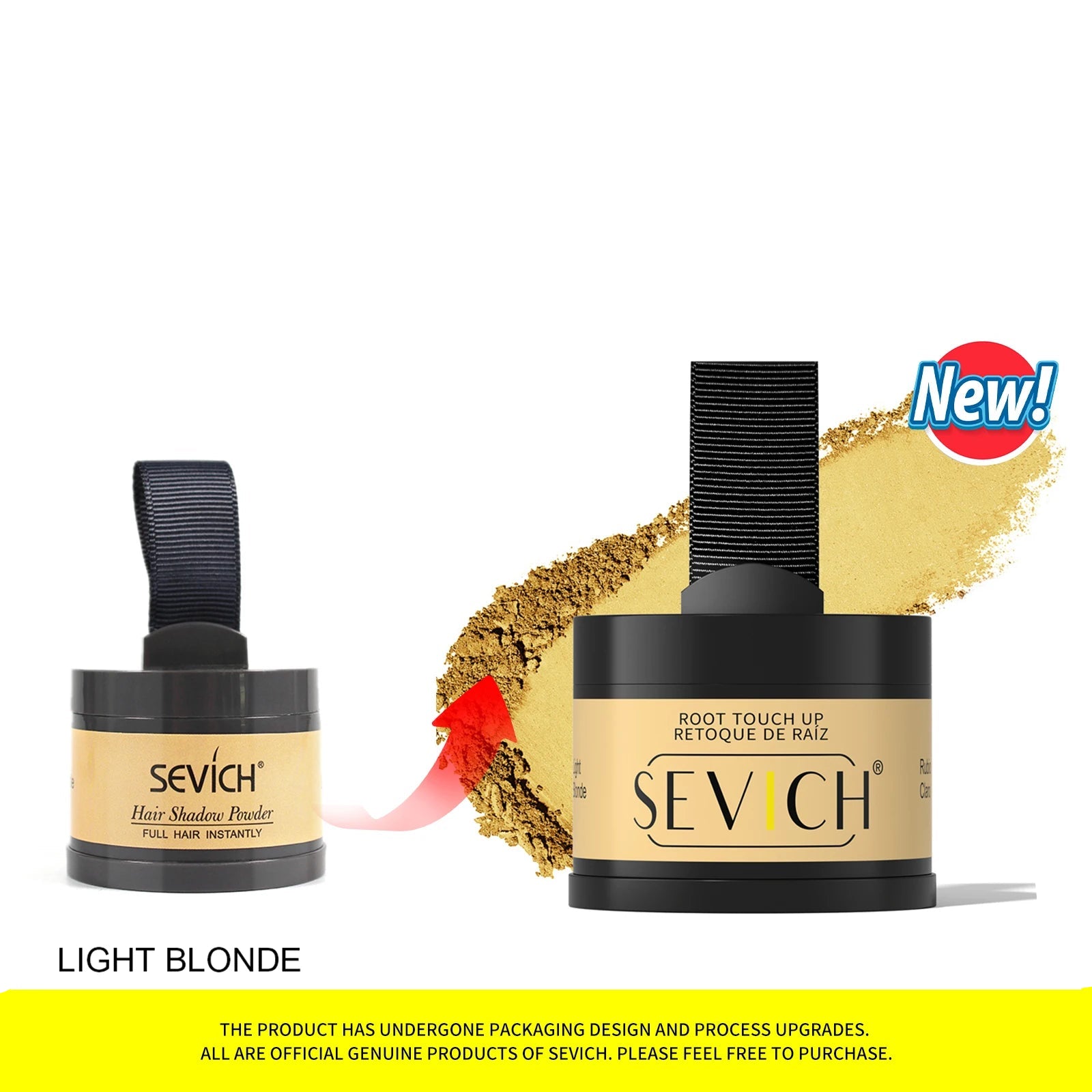 Sevich Hairline Powder 4g Hairline Shadow Powder Makeup Hair Concealer Natural Cover Unisex Hair Loss Product