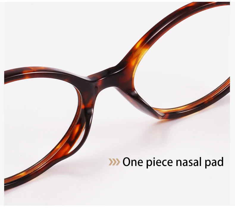 Glasses -Minimalist Oval Frame Glasses – Blue Light & Custom Prescription