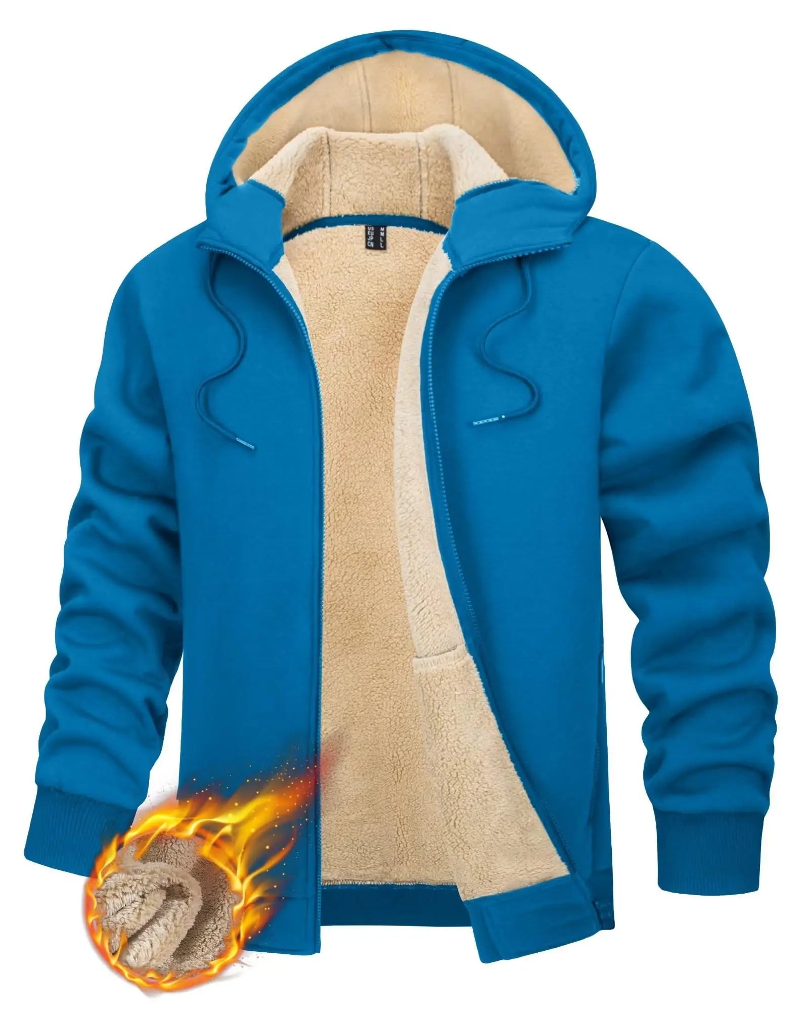 Condemo sherpa de Miami Tac-Men-Comodidad a prueba de viento, cálida y completa