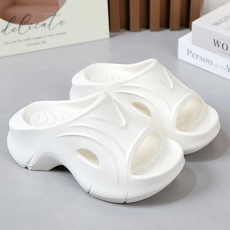 Sandalias/zapatillas/Ultimate Comfort se encuentra con el estilo: ¡los toboganes al aire libre gruesos para mujeres!