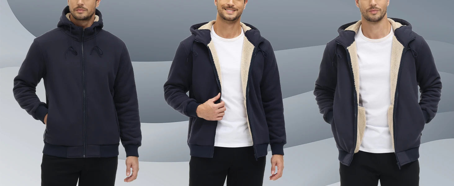 Condemo sherpa de Miami Tac-Men-Comodidad a prueba de viento, cálida y completa