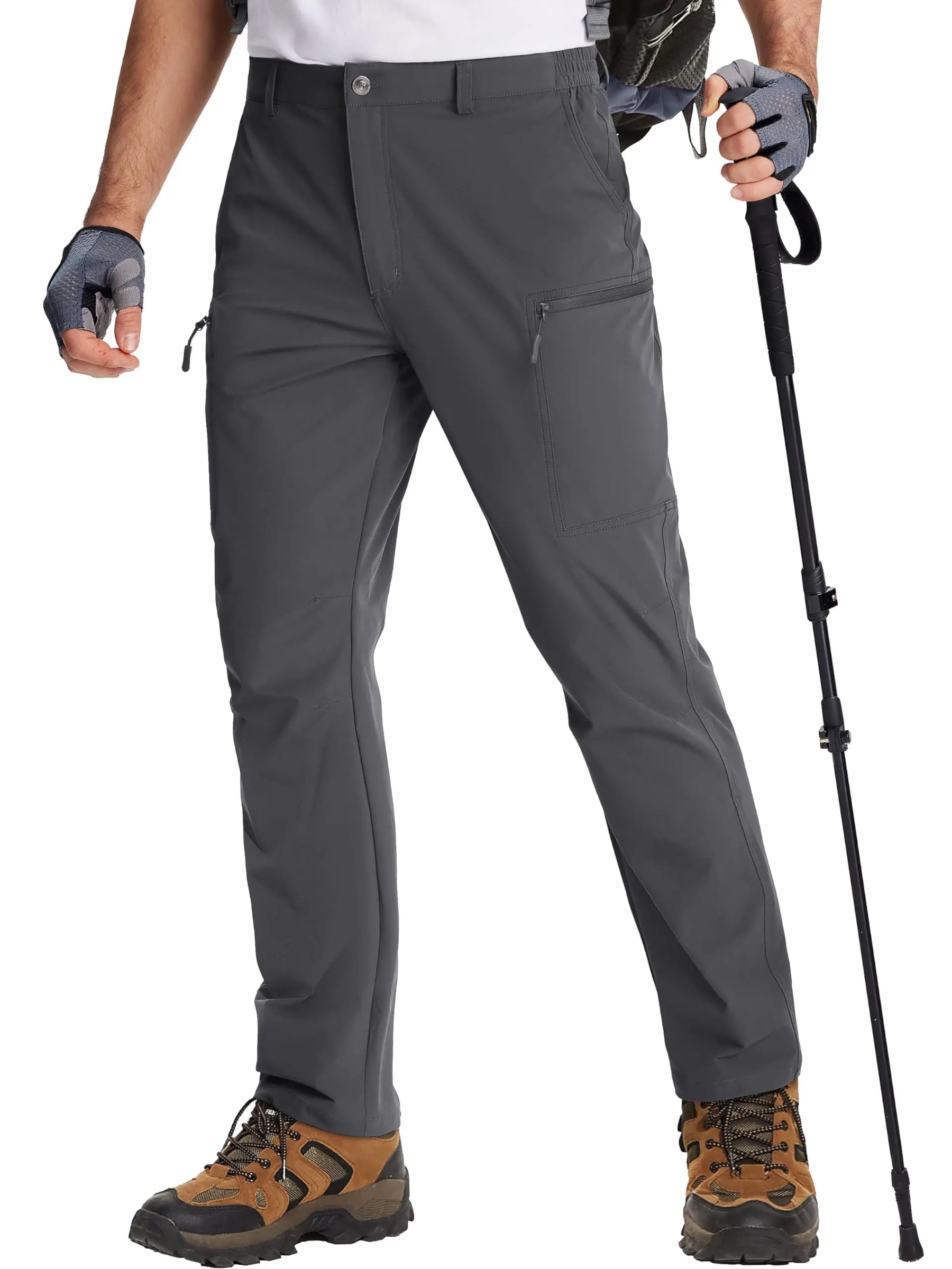 MIAMI TAC -Pants - Men's Lightweight Quick-Dry Hiking Pants – Waterproof & Cargo Style