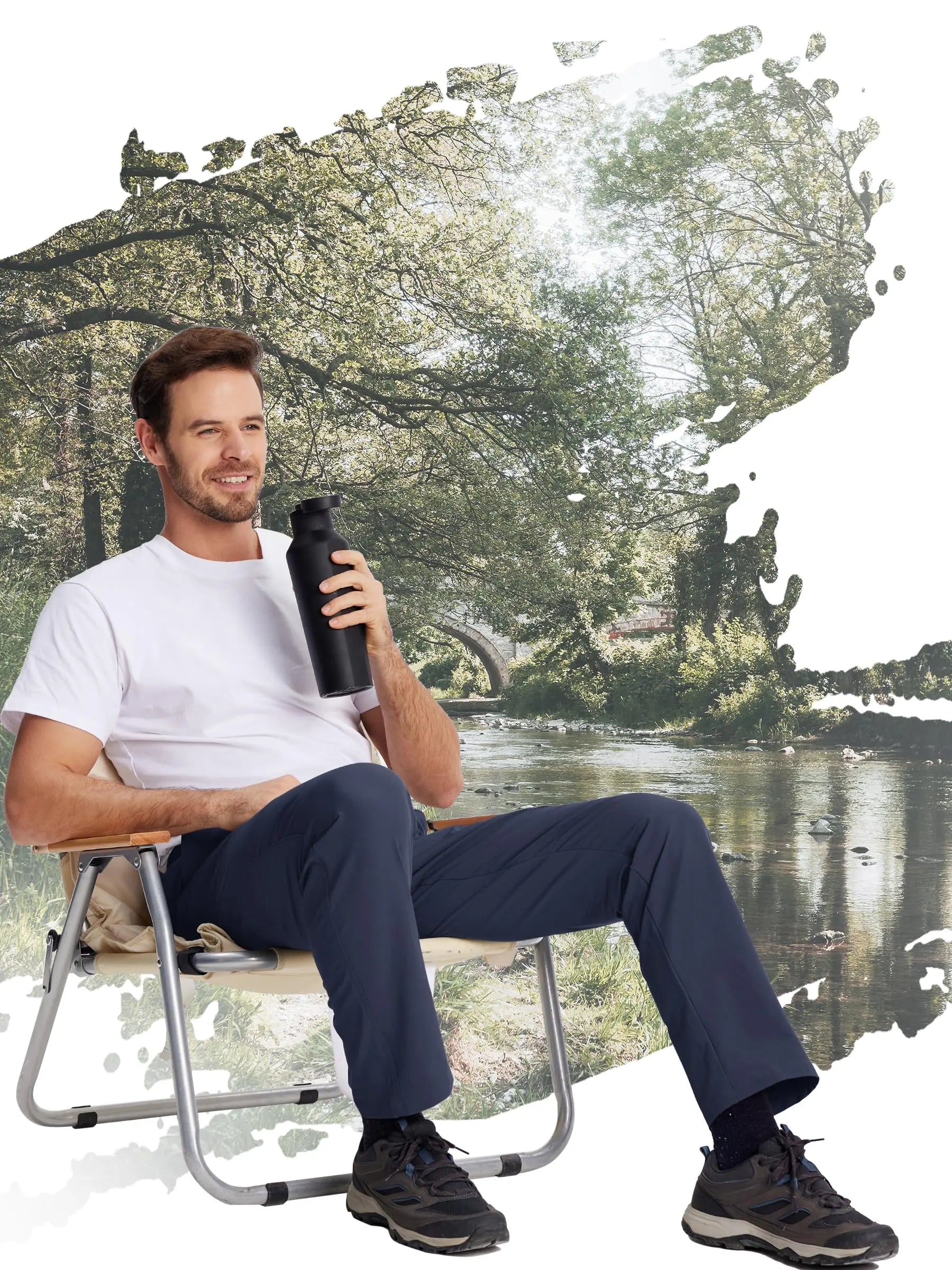 MIAMI TAC -Pants - Men's Lightweight Quick-Dry Hiking Pants – Waterproof & Cargo Style