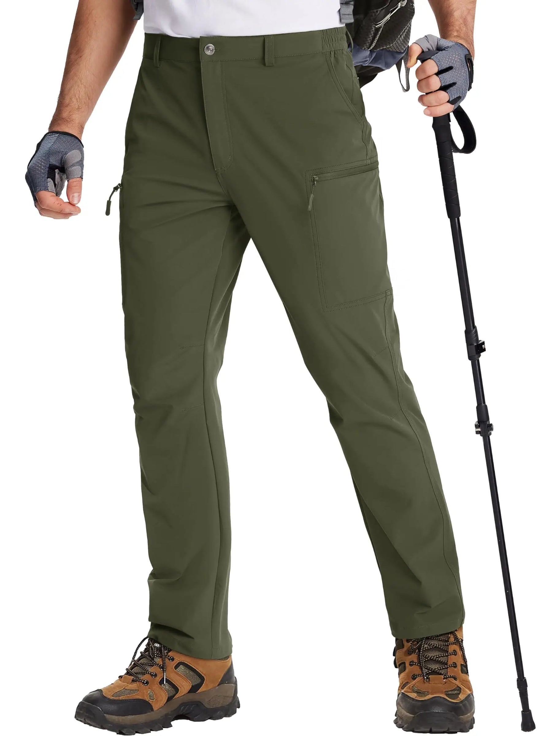 MIAMI TAC -Pants - Men's Lightweight Quick-Dry Hiking Pants – Waterproof & Cargo Style