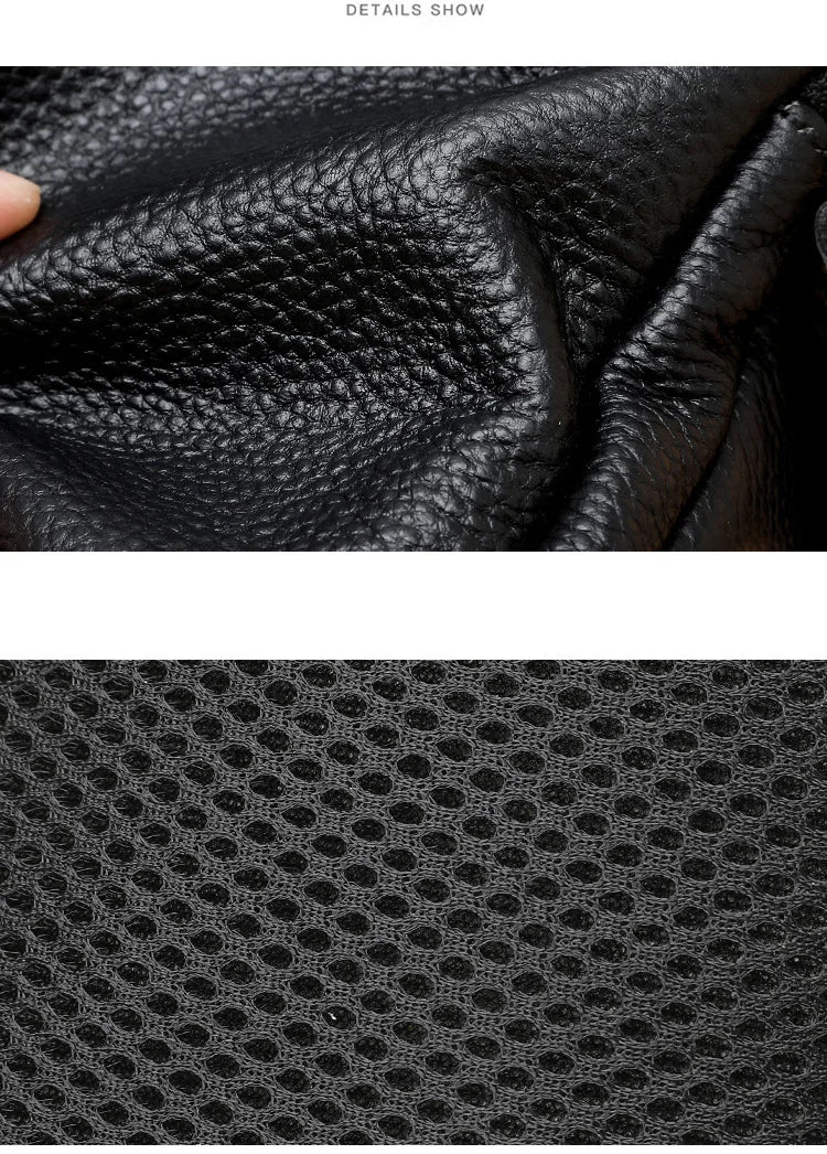 Umhängetasche - 100% echte Leder -Cross -Body -Umhängetasche von Männern - lässig und stilvoll