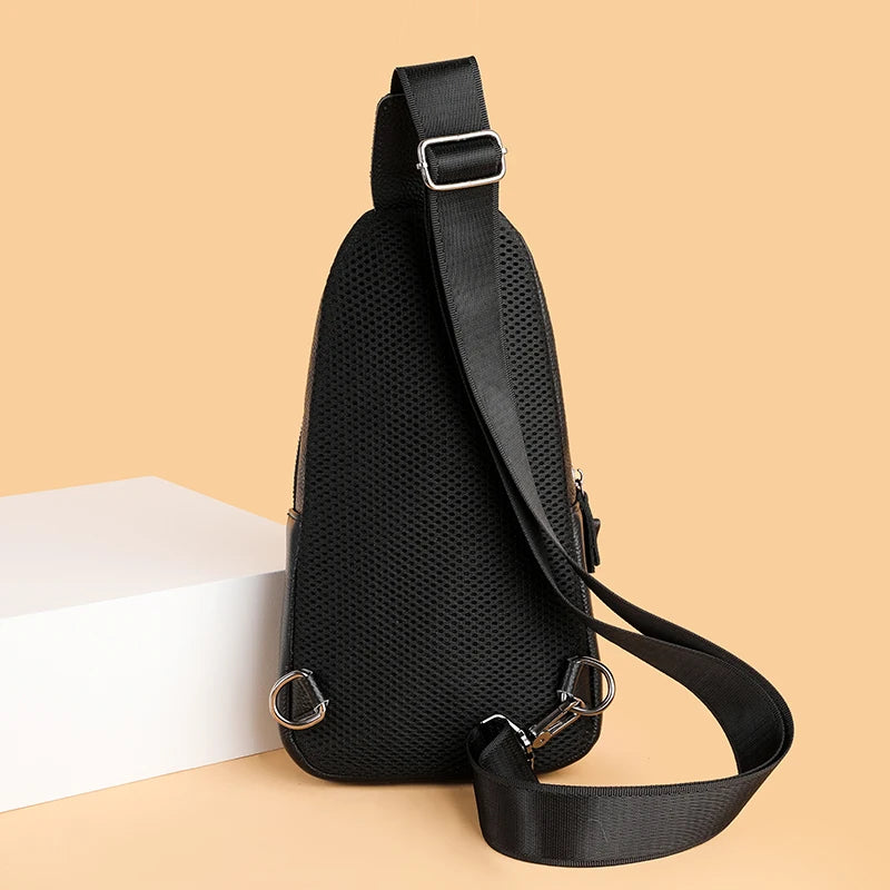 Umhängetasche - 100% echte Leder -Cross -Body -Umhängetasche von Männern - lässig und stilvoll