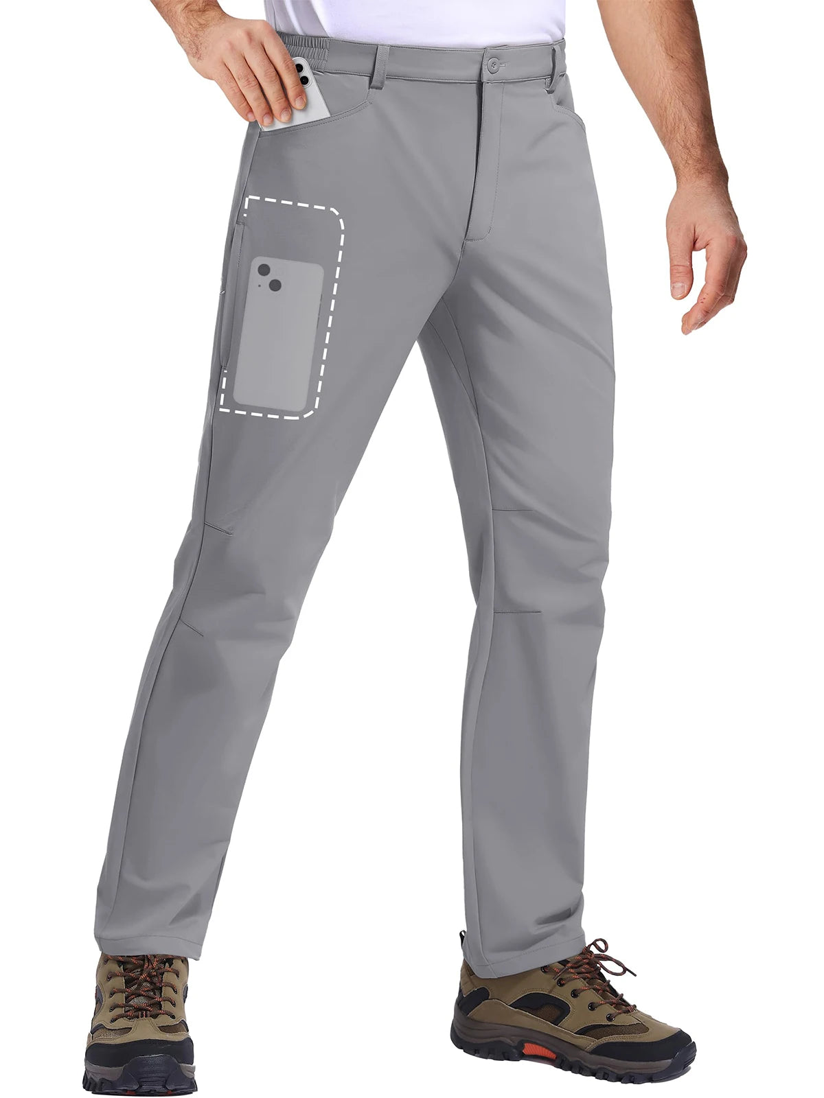 Pantalones de senderismo de secado rápido de Miami Tacmen: liviano, elástico e impermeable