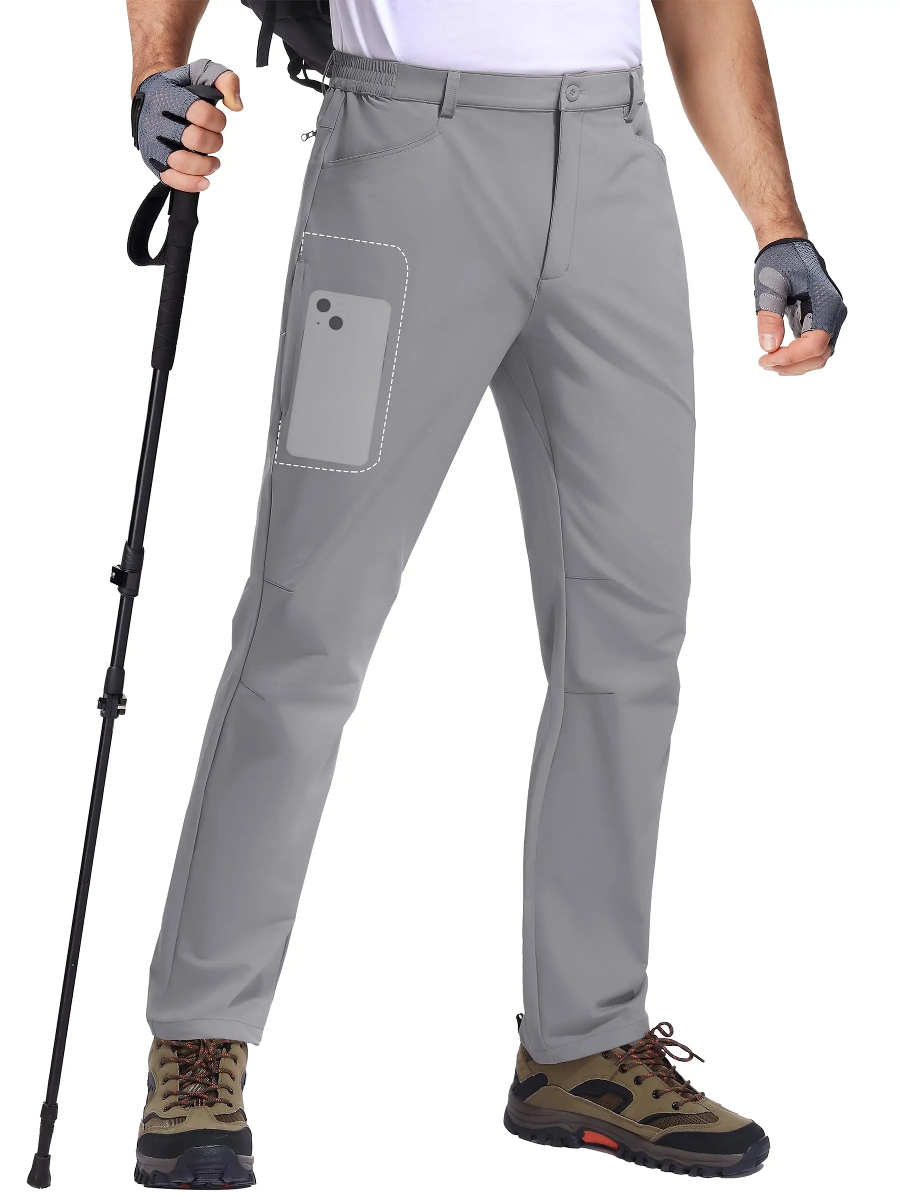 Pantalones de senderismo de secado rápido de Miami Tacmen: liviano, elástico e impermeable