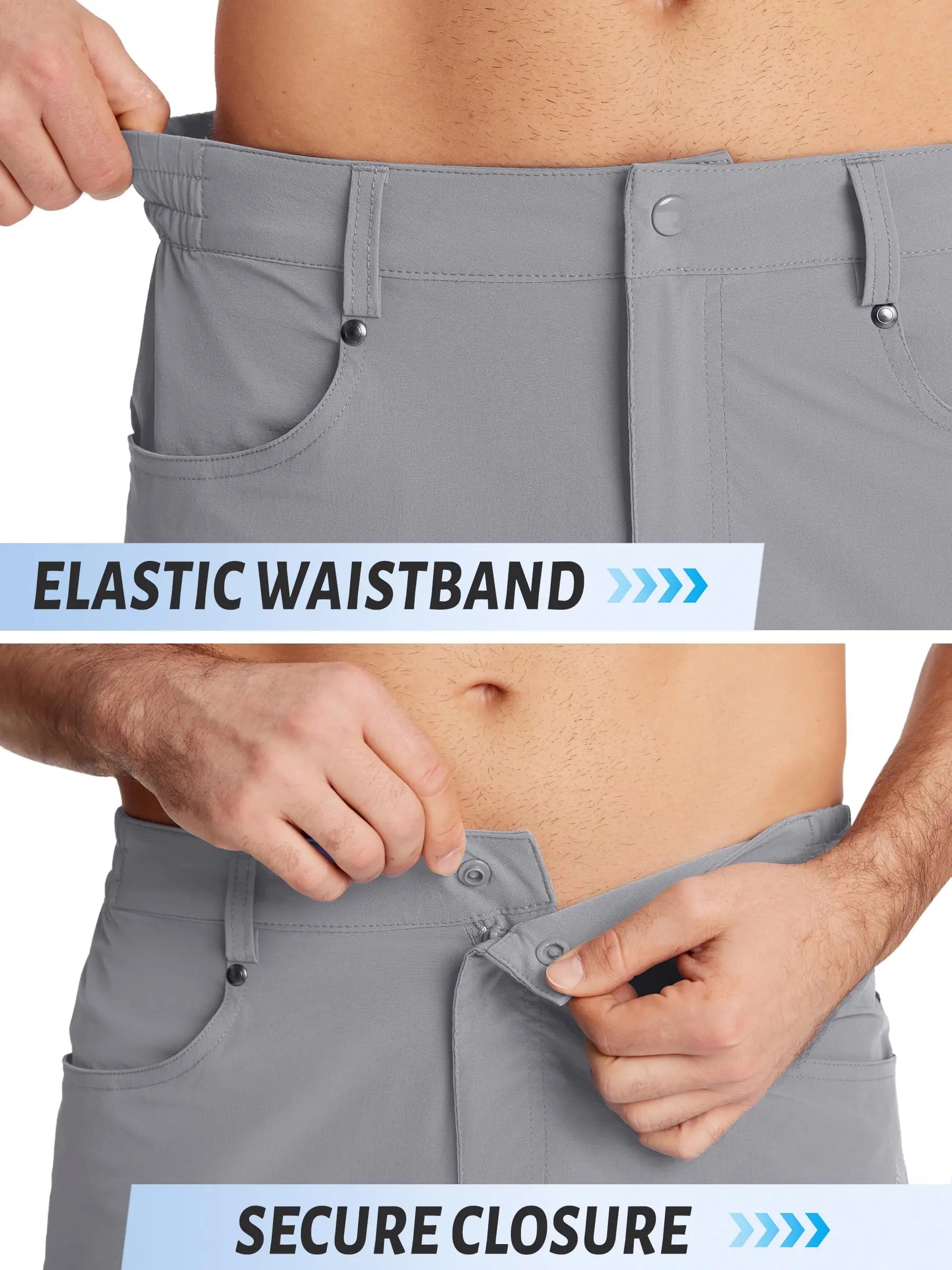 MIAMI TAC - Men’s Quick-Dry Cargo Shorts – Lightweight, Waterproof & Multi-Pocket