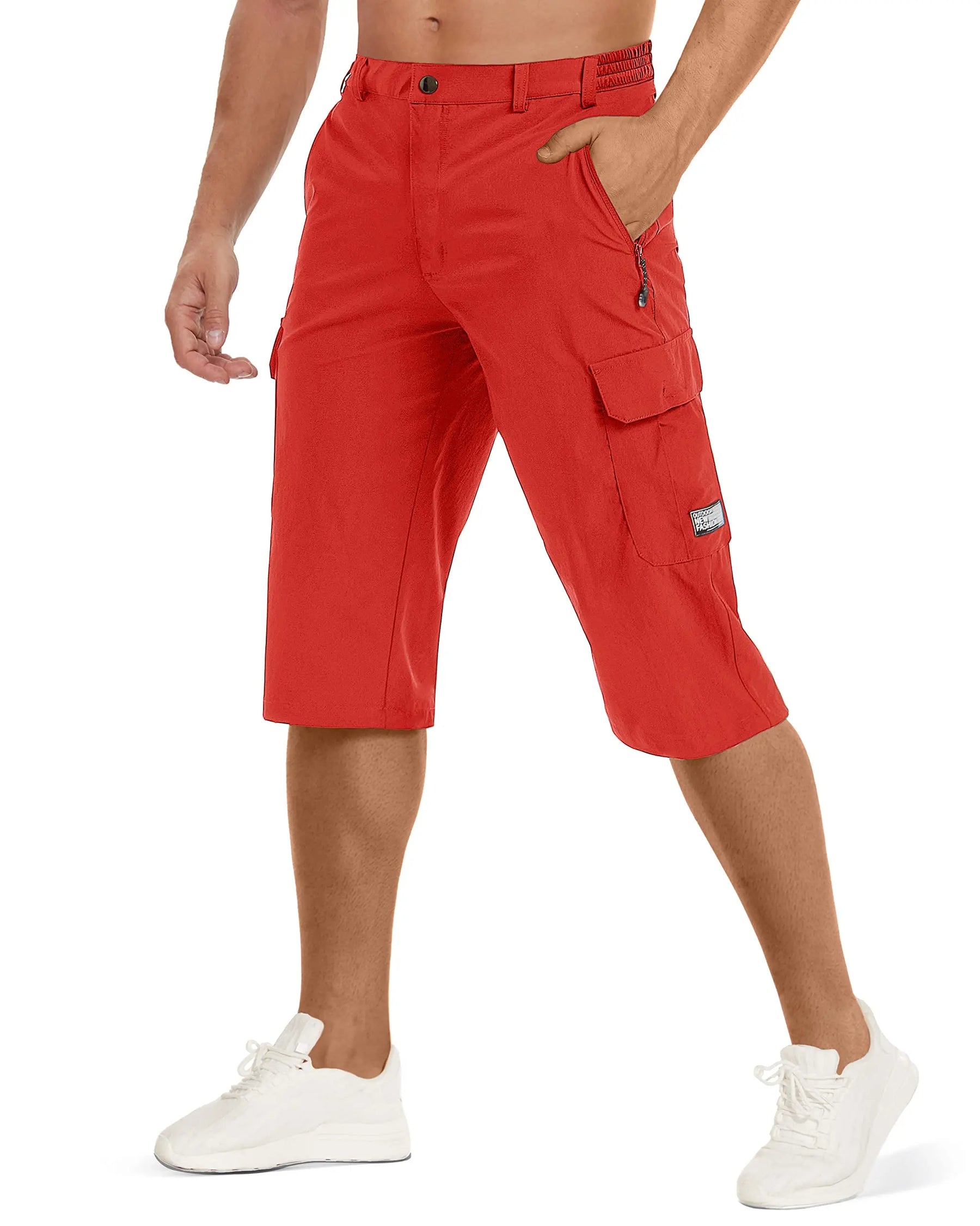 Miami TAC -Summer Rápido Dry 3/4 Capri Pantalones Capri Múltiples Puntos múltiples Ligeros