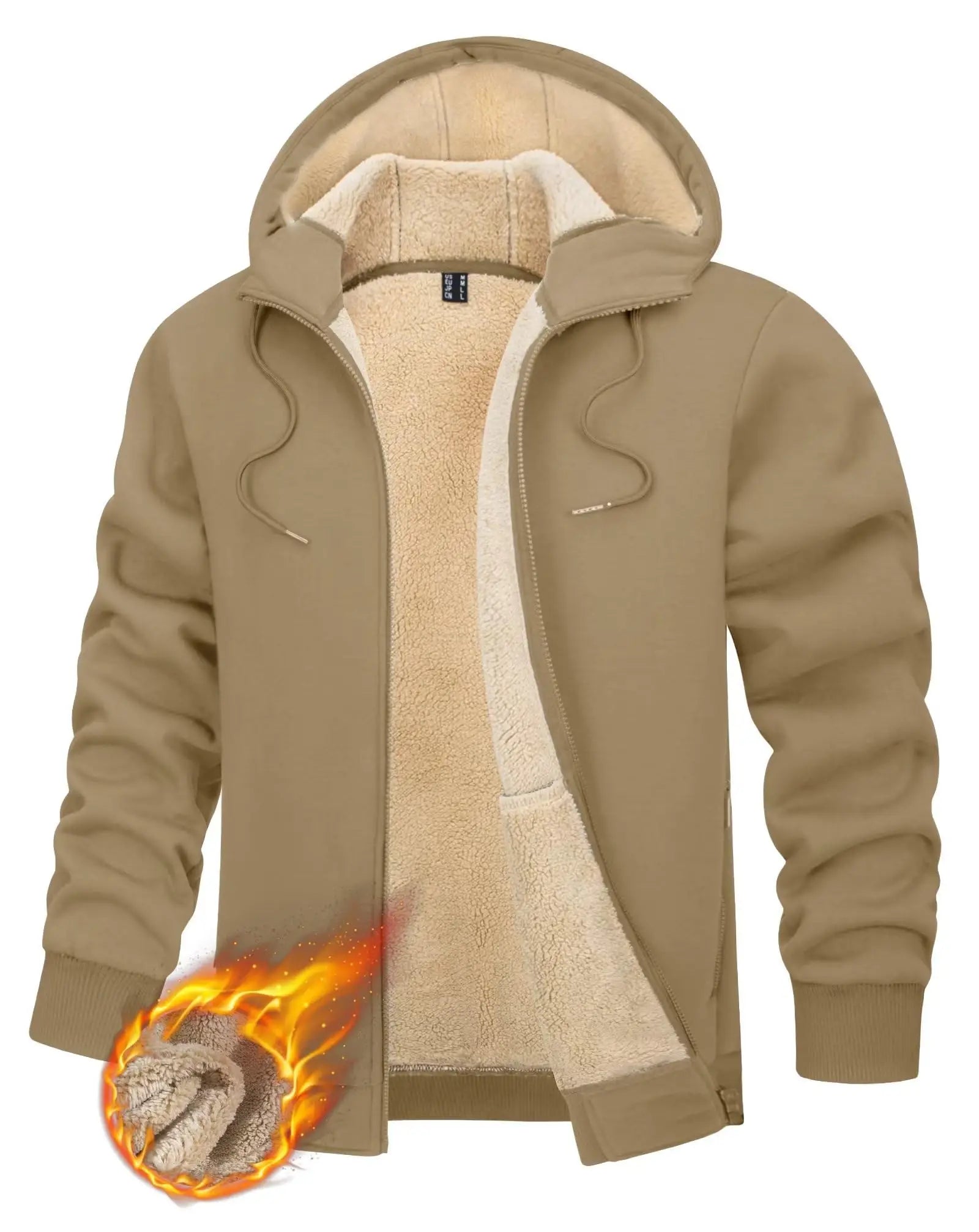 Condemo sherpa de Miami Tac-Men-Comodidad a prueba de viento, cálida y completa