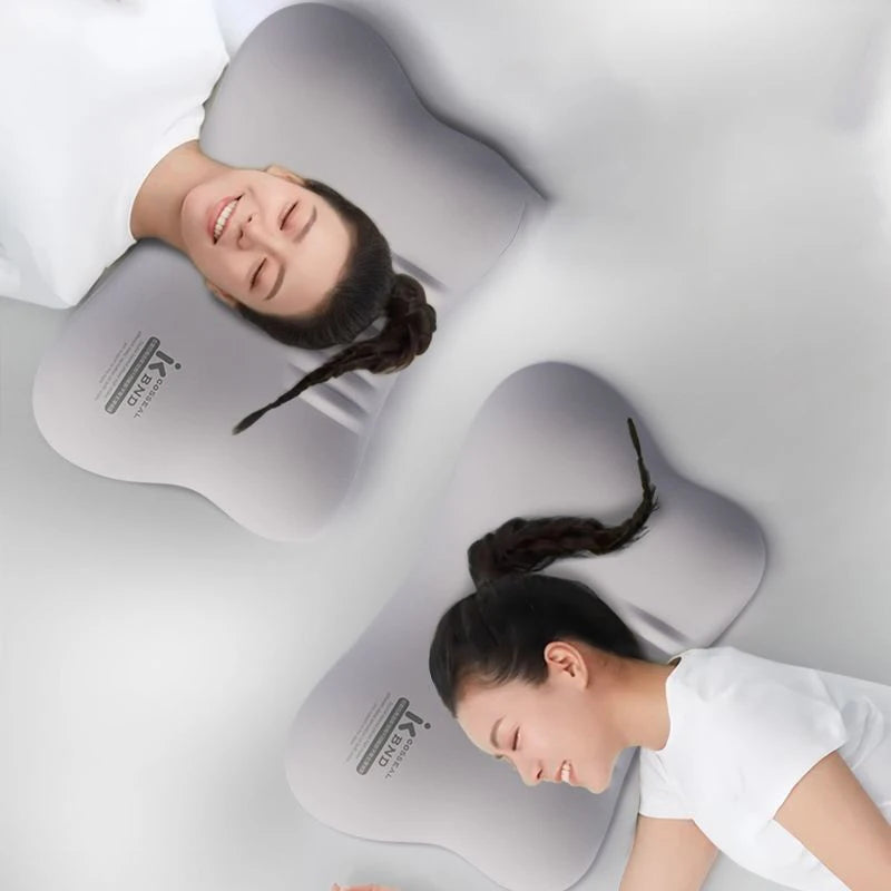 Ergonomic Memory Foam Pillow for All Sleep Positions, Multi-Zone Support, Deep Sleep, Neck Pain Relief