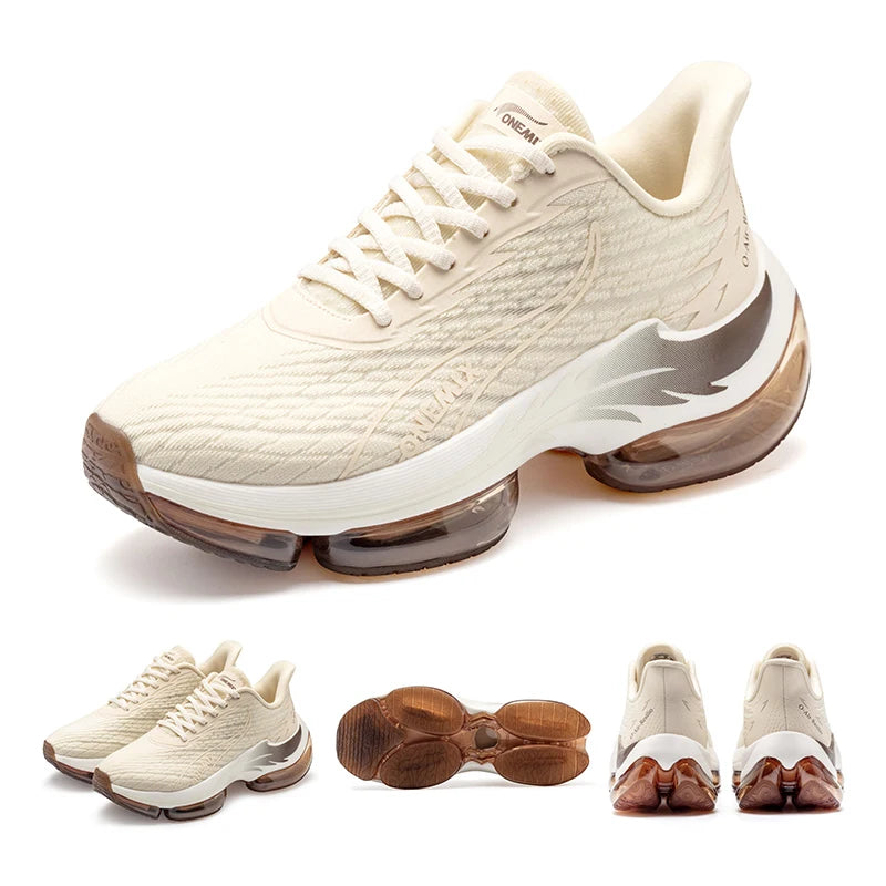 Atletische schoenen/ sneakers/ hardloopschoenen- Ultra zachte aircushioned zool- 30% meer schokabsorptie, 65% meer comfort, totale kniebescherming