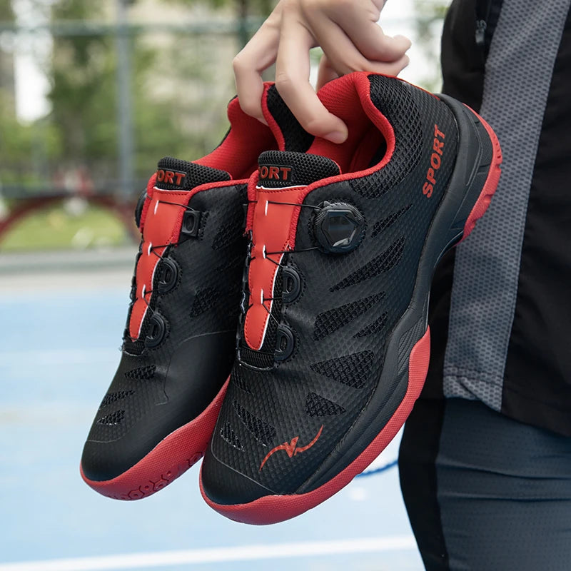 Luxury Men Women Tennis Shoes Professional Badminton Shoes Sneakers Lightweight Indoor Athletic Training Shoes Volleyball Shoes