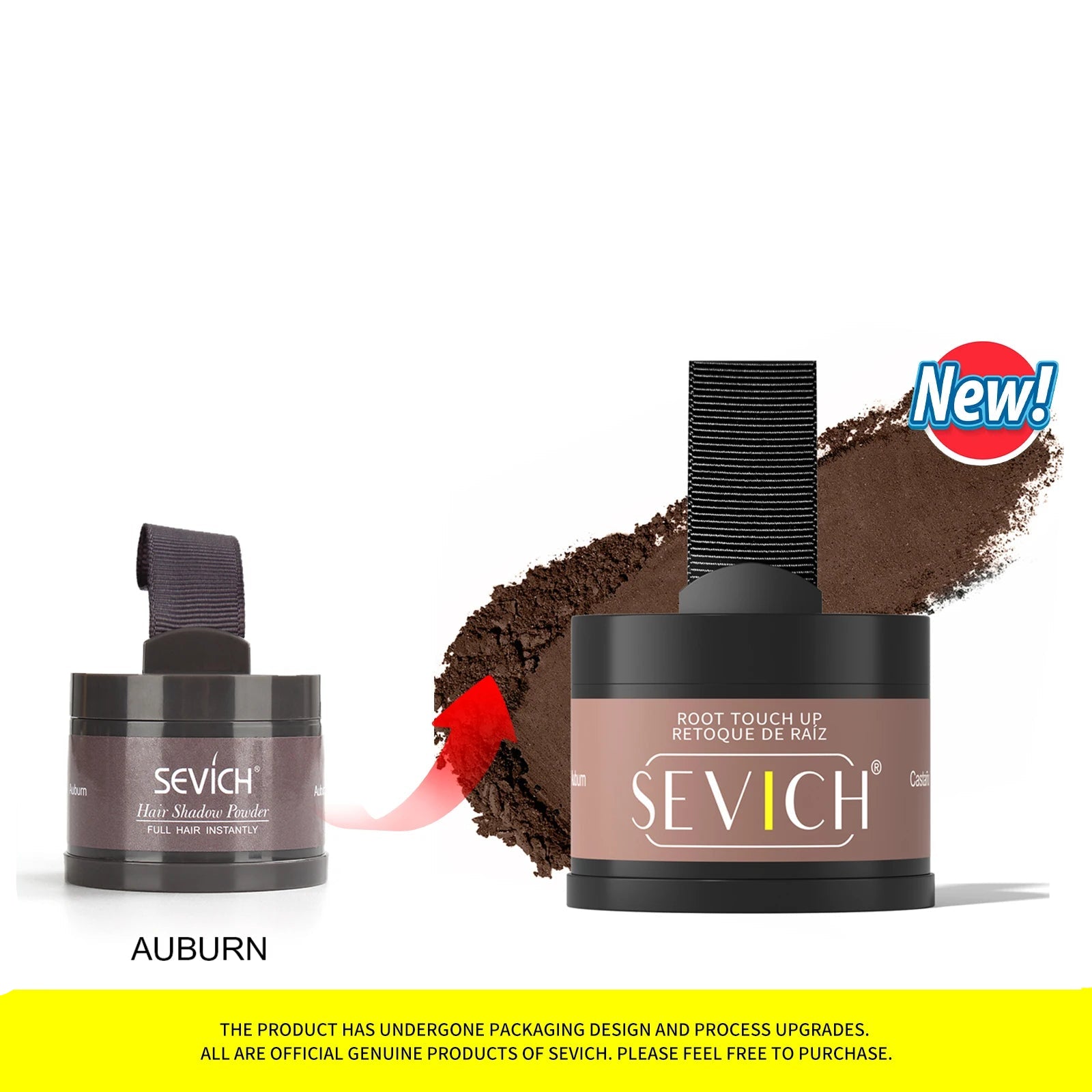 Sevich Hairline Powder 4g Hairline Shadow Powder Makeup Hair Concealer Natural Cover Unisex Hair Loss Product