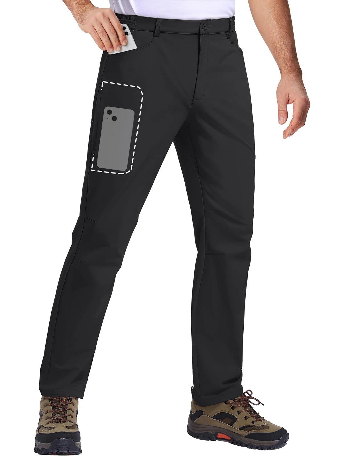Pantalones de senderismo de secado rápido de Miami Tacmen: liviano, elástico e impermeable