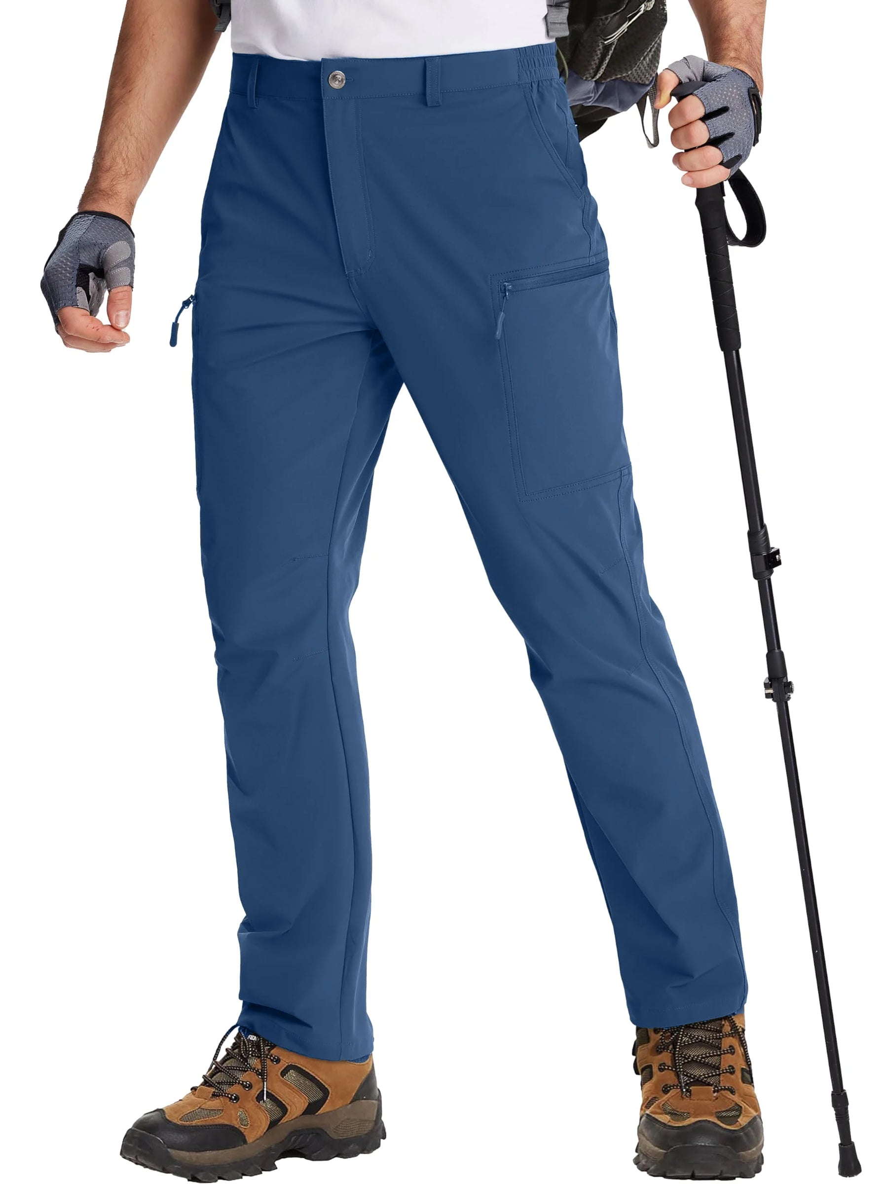 MIAMI TAC -Pants - Men's Lightweight Quick-Dry Hiking Pants – Waterproof & Cargo Style