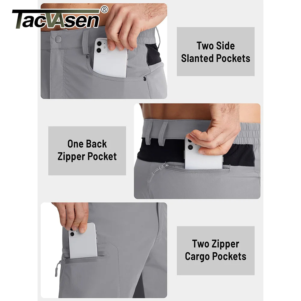MIAMI TAC - Men’s Quick-Dry Cargo Shorts – Lightweight, Waterproof & Multi-Pocket