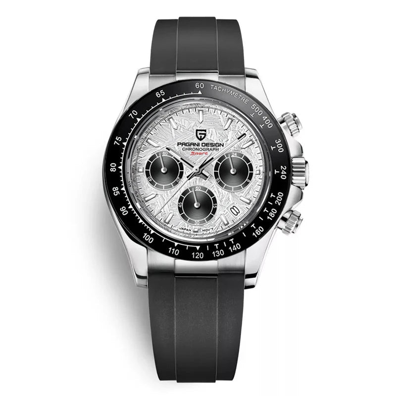 Männer Luxusquarz Chronograph Watch - wasserdicht und geschäftlicher Stil
