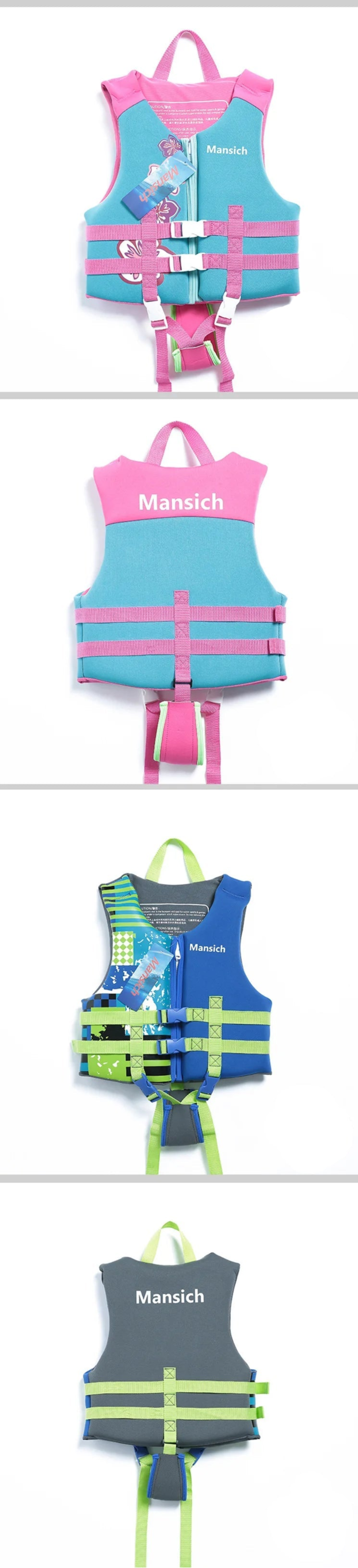 Gilet de baignade à haute flottance pour enfants, à dérive extérieur d'été, à noyer la prévention du gilet de sauvetage pour enfants