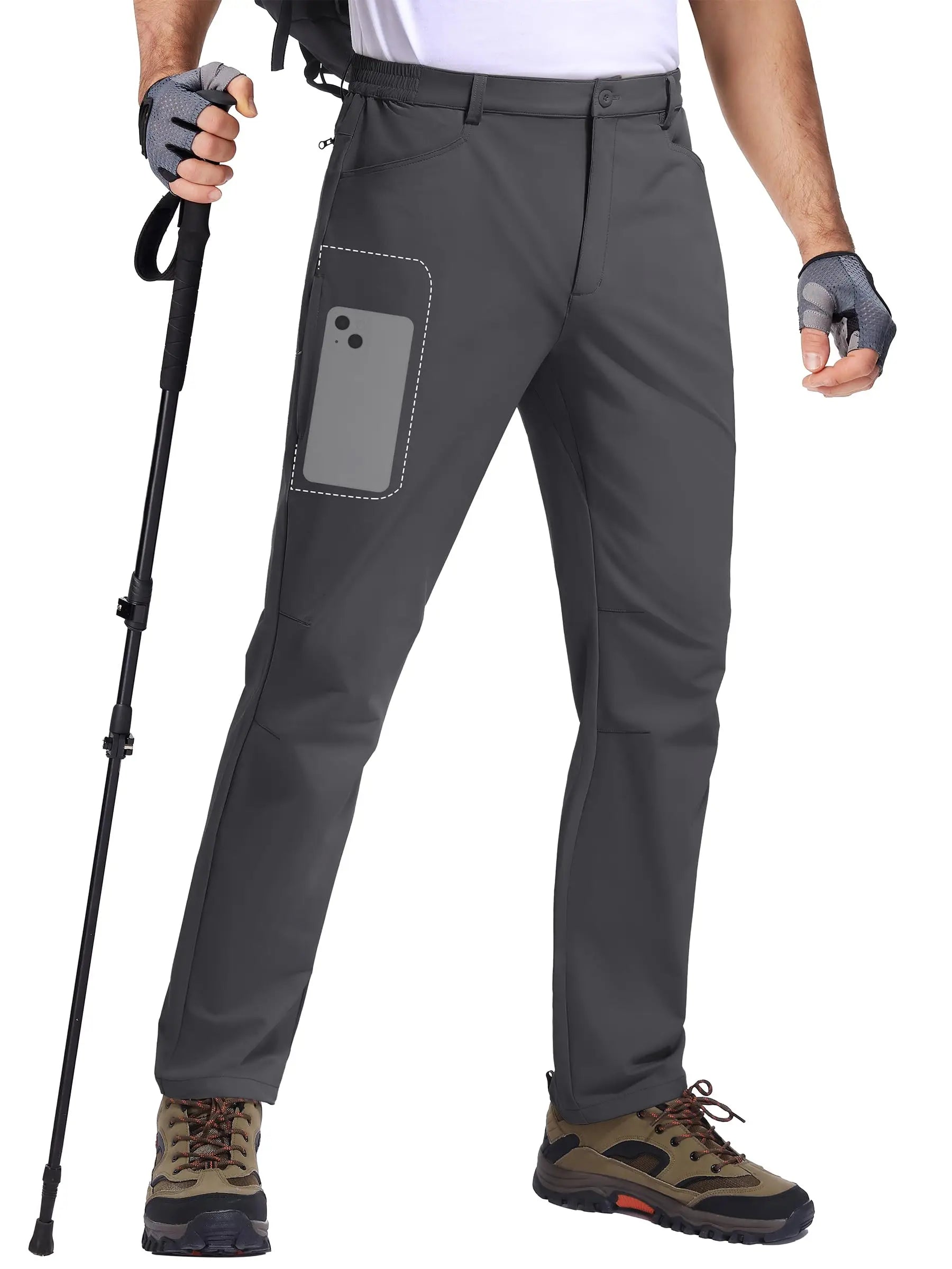 Pantalones de senderismo de secado rápido de Miami Tacmen: liviano, elástico e impermeable
