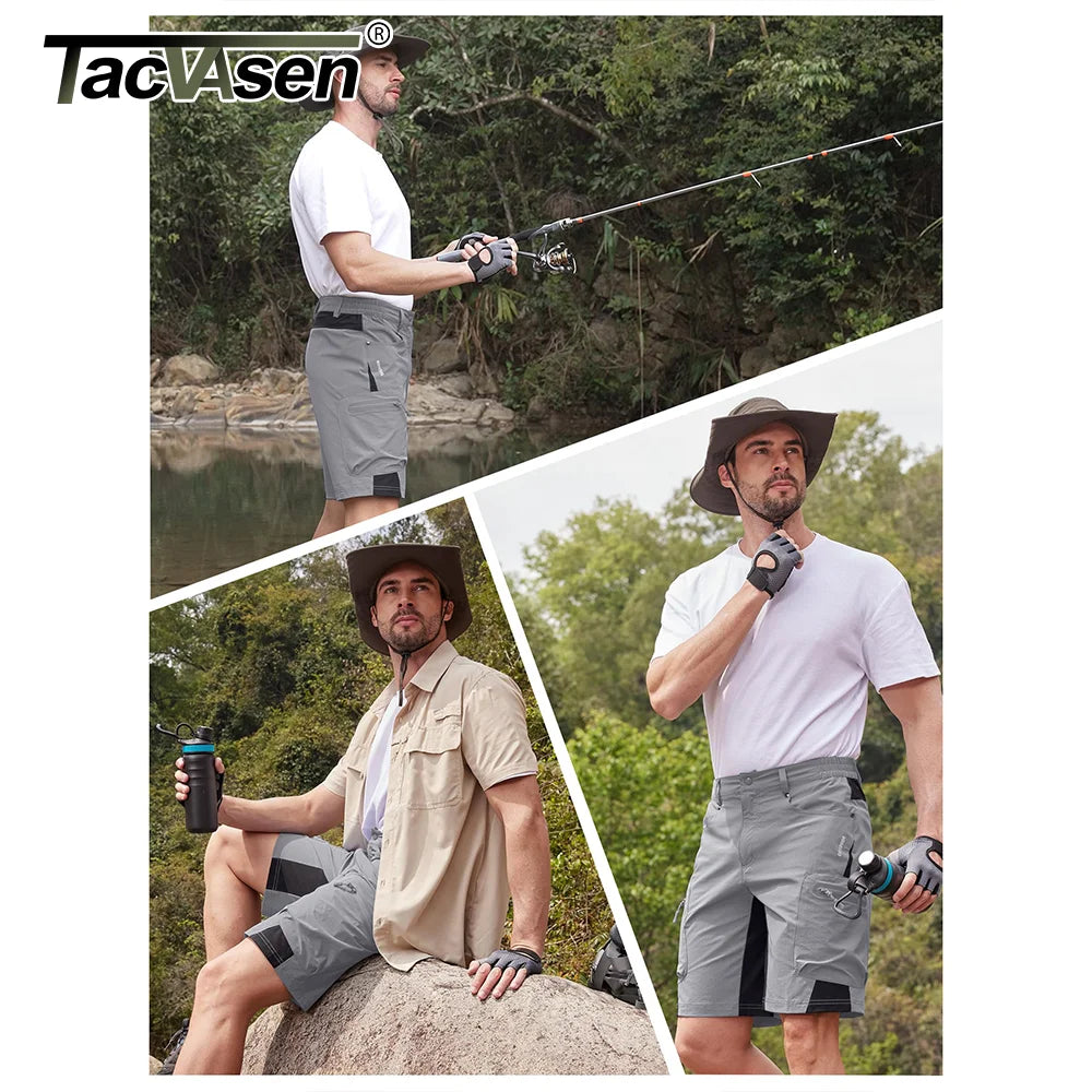 MIAMI TAC - Men’s Quick-Dry Cargo Shorts – Lightweight, Waterproof & Multi-Pocket