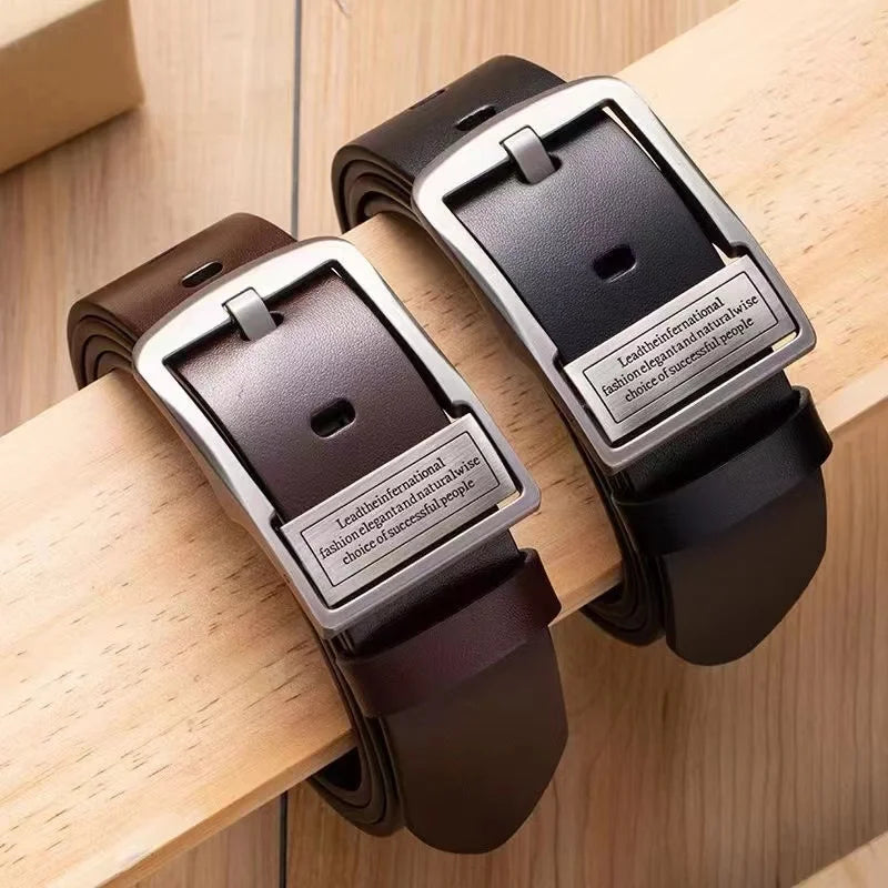 Genuine Leather Men’s Belt – Business & Casual
