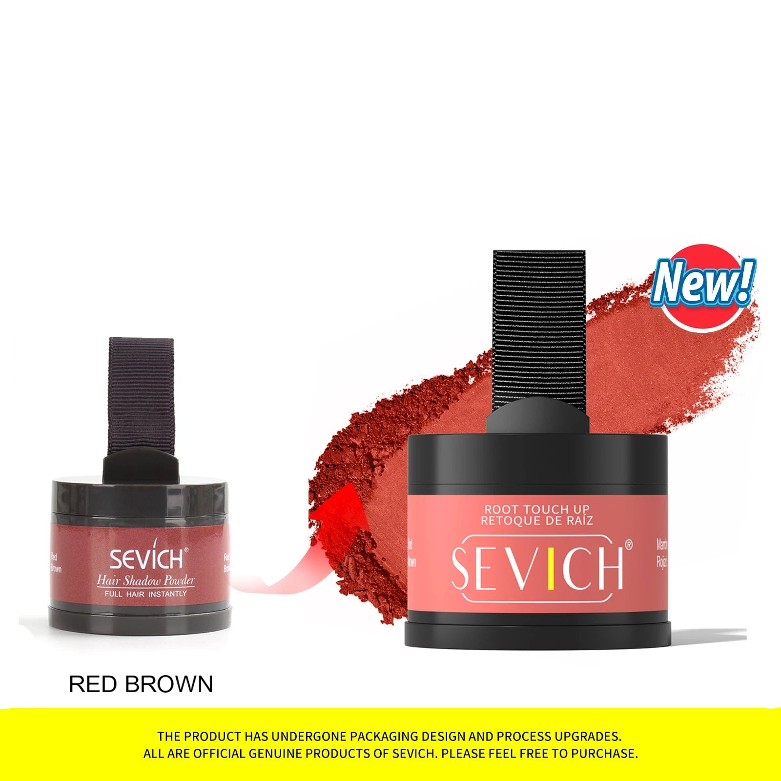 Sevich Hairline Powder 4g Hairline Shadow Powder Makeup Hair Concealer Natural Cover Unisex Hair Loss Product