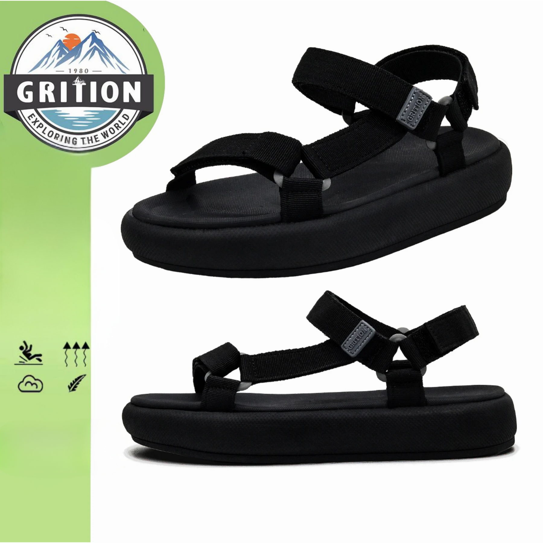 Leichte Trekking-Sandalen für Frauen mit schnell trocken