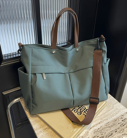 Stylish Nylon Women Tote Bag - Ultra-Light, Extra-Spacious — The Tote Bag That Follows Your Routine Without Weighing You Down
