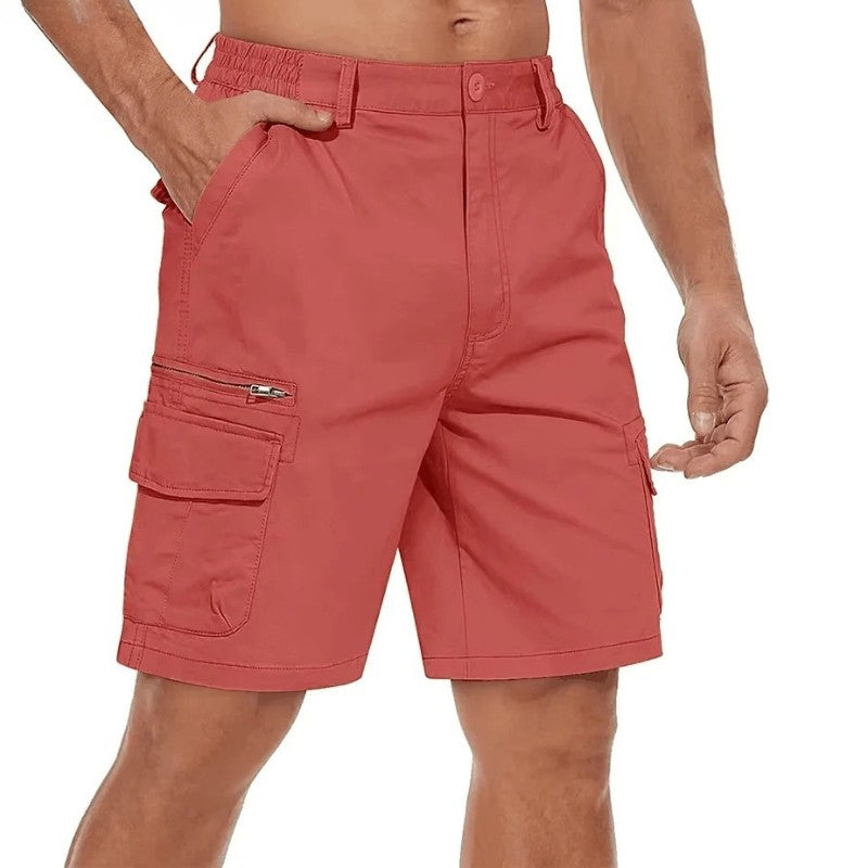 MIAMI DESIGN – TAC Cargo Shorts 97 % bomuld Herre Loose Fit Multi-lommer Retro Outdoor