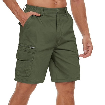 MIAMI DESIGN – TAC Cargo Shorts 97 % bomuld Herre Loose Fit Multi-lommer Retro Outdoor