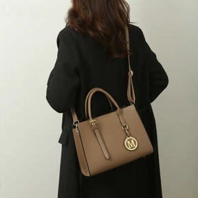 3-Piece or Single Vintage Tote Set – Elegant PU Leather Handbags for Women