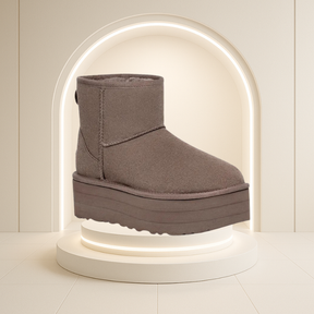 Classic Mini Platform Boot – The Most Desired Leather Boot of the Season + Free Shipping to Europe+ Free Gift + Last Units